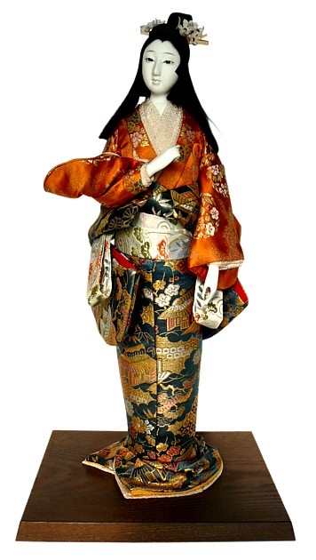 японская антикварная кукла, 1920-е гг.