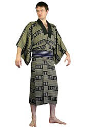 традиционное японское  кимоно, 1930-40-е гг.