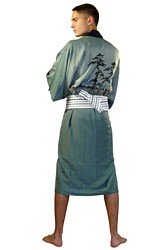 шелковое мужское кимоно