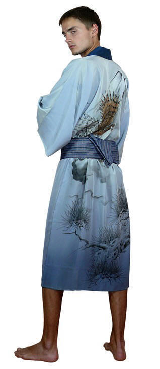 японское кимоно и пяос оби