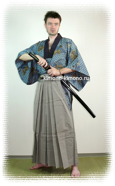 кимоно и хакама, винтажная японская мужская одежда