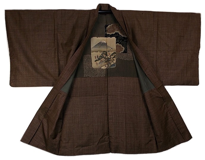 японская одежда: мужское шелковое хаори