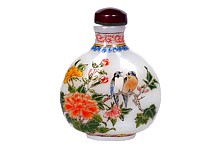 японский парфюмерный флакон с росписью, 1920-е гг.