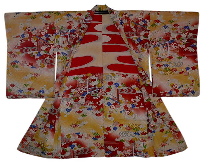 японское женское шелковое хаори - эксклюзивная одежда для вечеринки