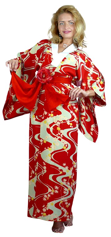 японское старинное кимоно - стильная одежда для дома