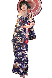 кимоно гейши, шелк, 1920-е гг.
